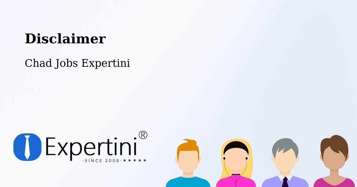 Disclaimer – Doba - Chad Jobs Expertini