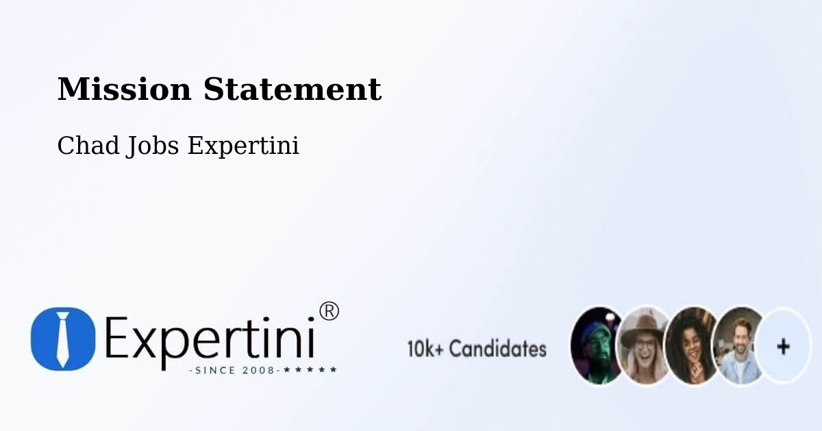 Corporate Mission – Doba - Chad Jobs Expertini